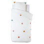 Voir la diapositive 1 : Atmosphera Kids Parure de Lit 2 Pièces  Étoile  140x200cm Blanc