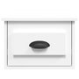 Voir la diapositive 6 : VIDAXL Table de chevet murale blanc 41,5x36x28 cm