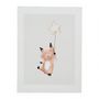 Voir la diapositive 5 : OSTARIA Lot de 3 tableaux toile Doudous 30x40 cm