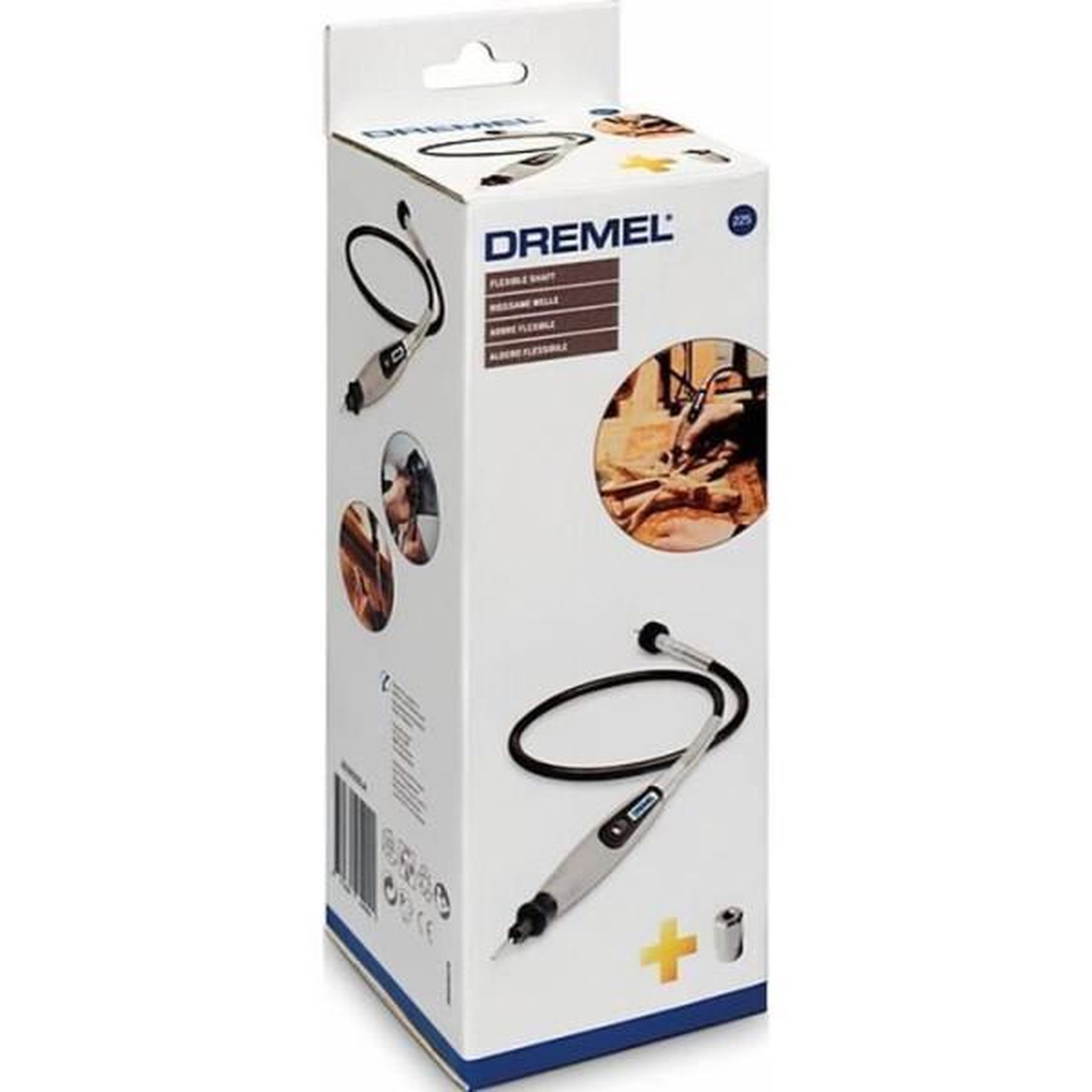 Voir la diapositive 2 : Dremel Arbre flexible - dremel - 225 - précision et minutie - difficile d'acces