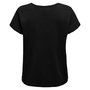 Voir la diapositive 2 : Only T-Shirt Noir Femme ONLY Mally Life