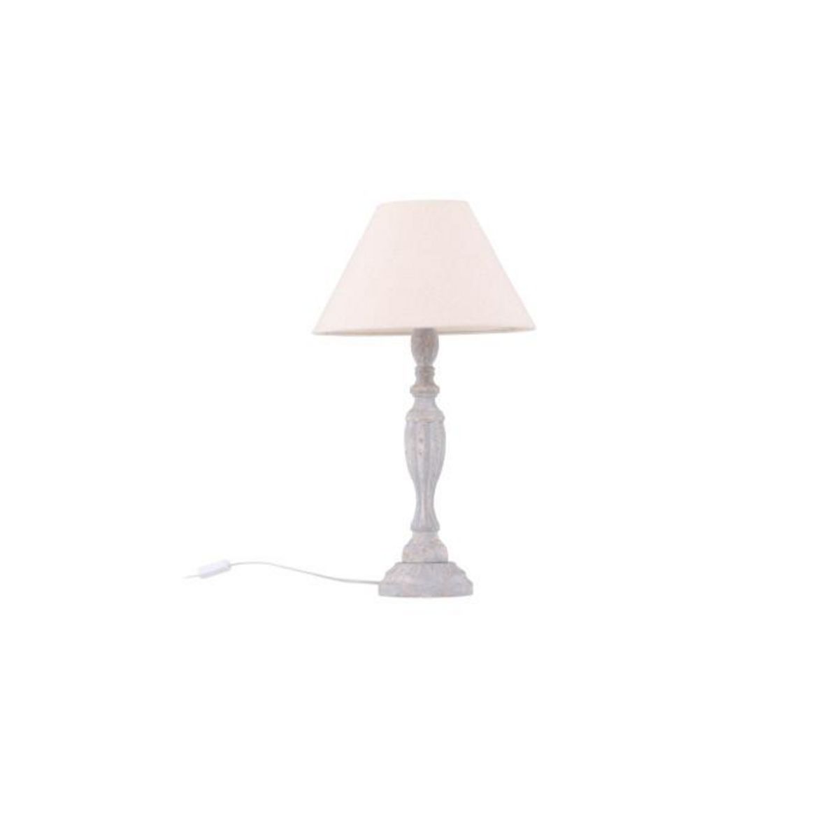 Paris Prix Lampe à Poser Déco  Caen  62cm Beige