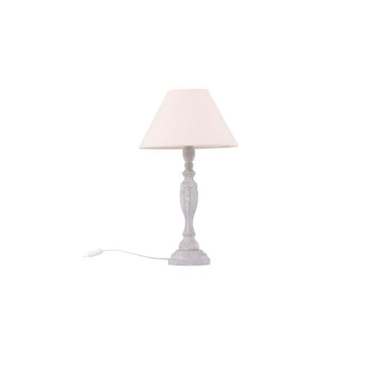Paris Prix Lampe à Poser Déco  Caen  62cm Beige
