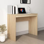 Voir la diapositive 1 : VIDAXL Bureau Chene sonoma 90x40x72 cm Bois d'ingenierie