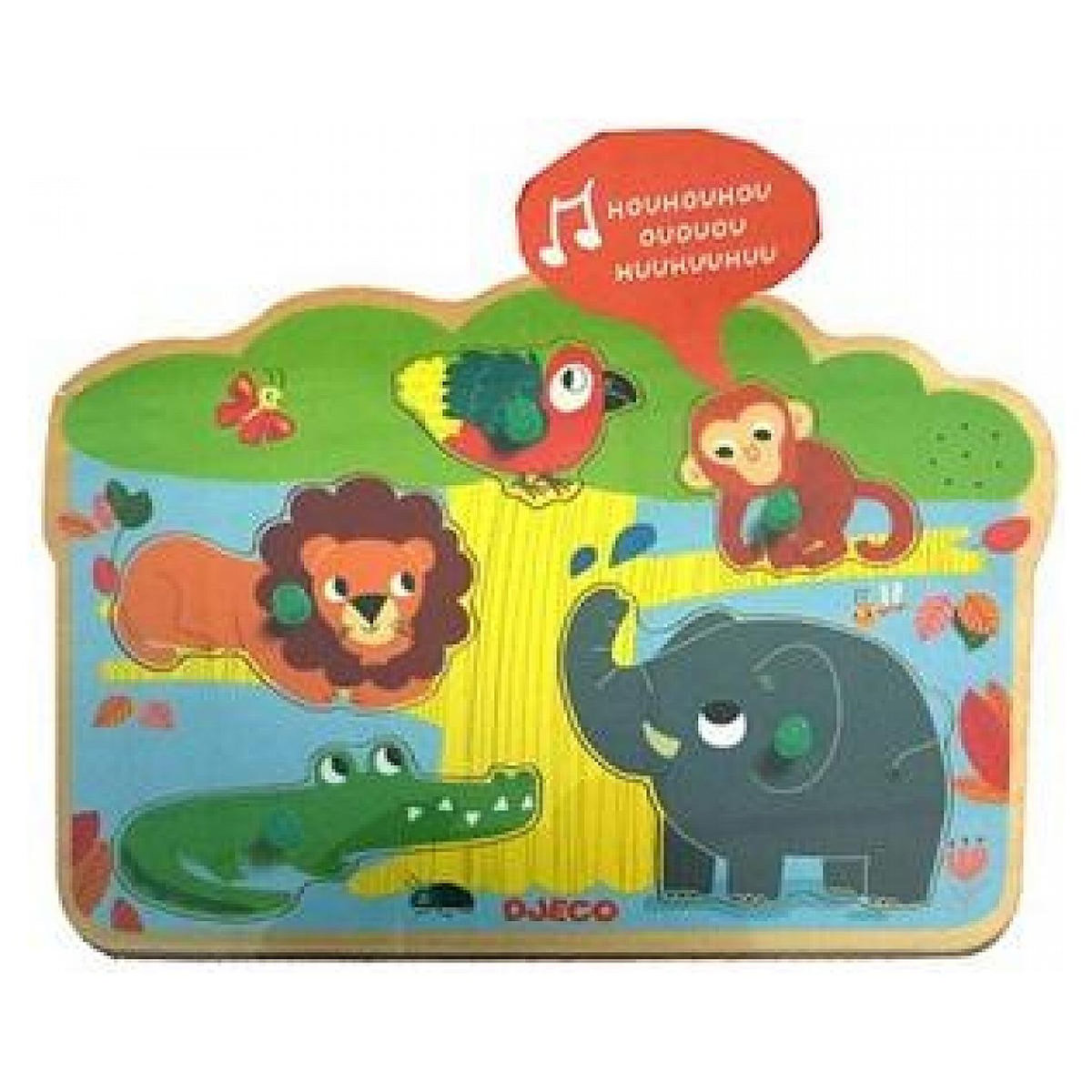 Djeco Encastrement sonore Baobab