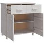 Voir la diapositive 5 : VIDAXL Buffet HAMAR Blanc 79x40x80 cm Bois massif de pin