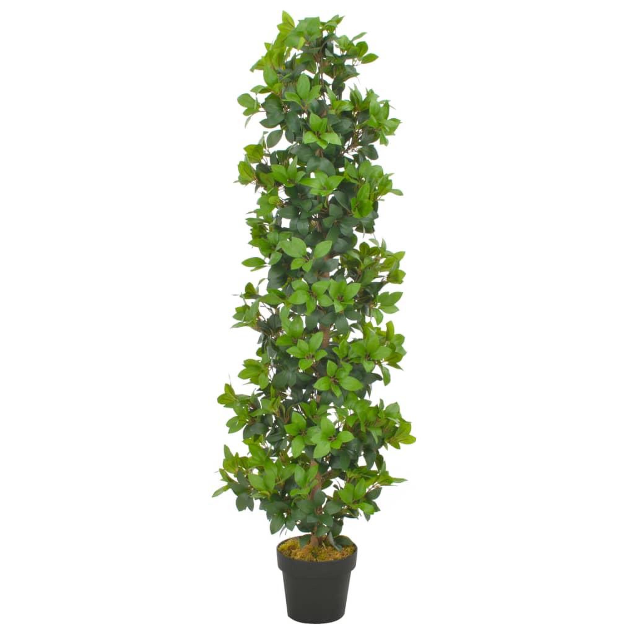 Voir la diapositive 1 : VIDAXL Plante artificielle avec pot Laurier Vert 150 cm