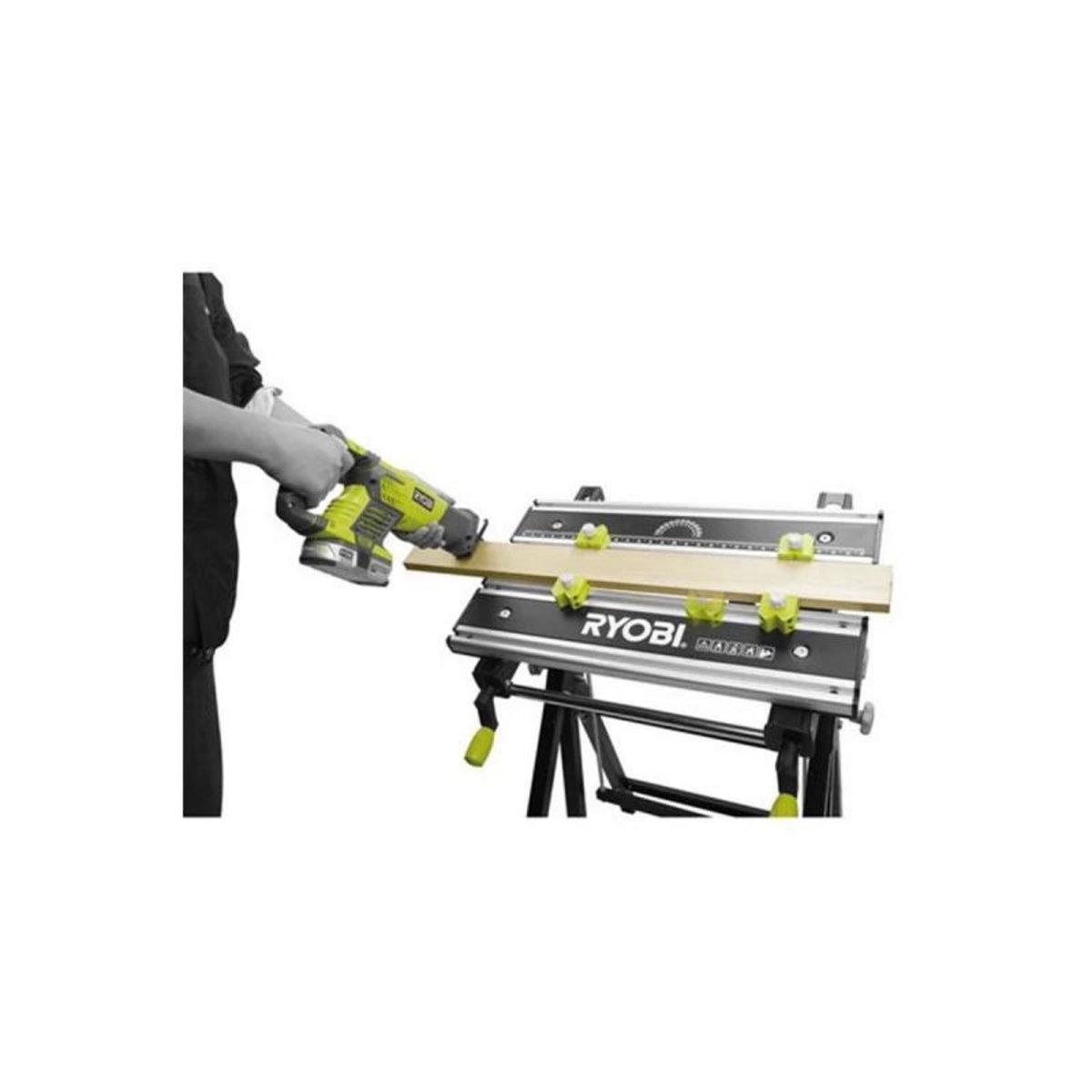 Ryobi [JAMAIS UTILISÉ] Etabli pliable RYOBI métal 600x570x760mm - RWB03