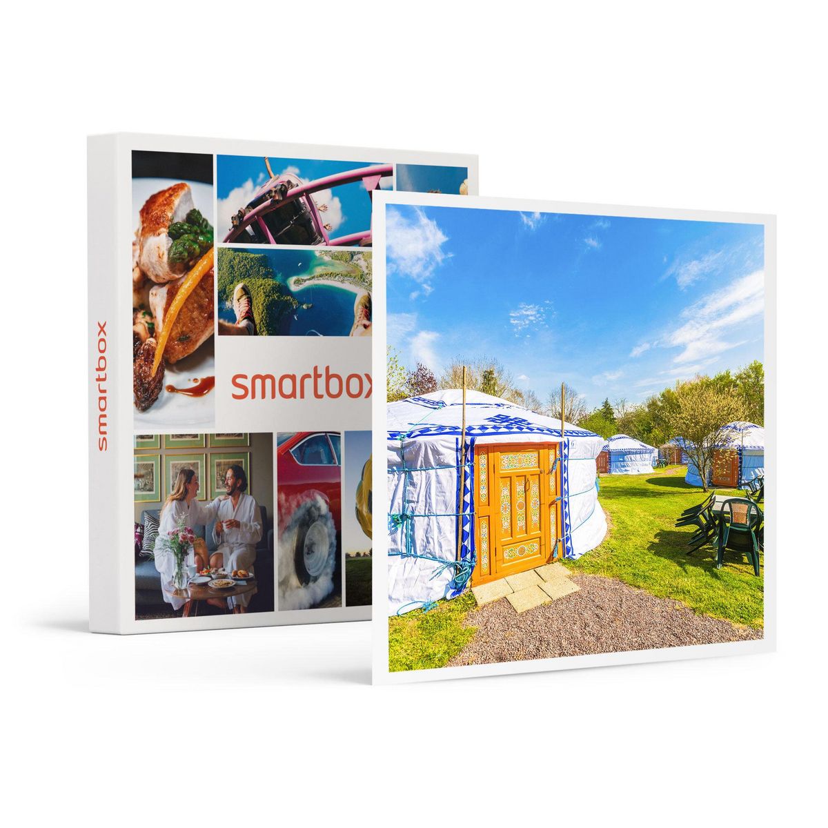 Smartbox Séjour insolite de 3 jours en yourte avec panier gourmand près de Caen - Coffret Cadeau Séjour