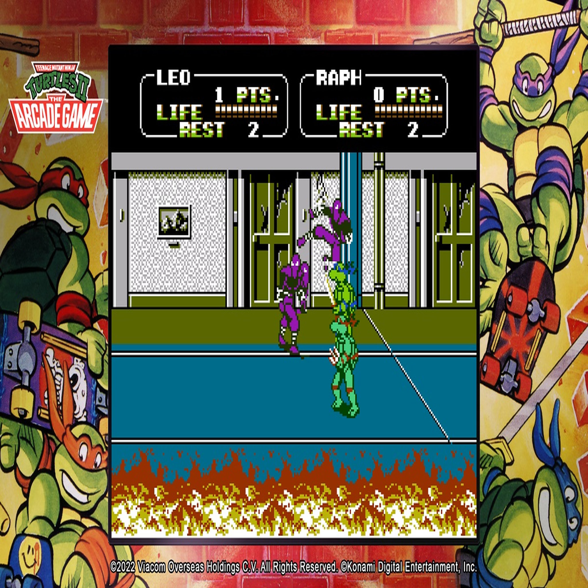 Voir la diapositive 3 : Teenage Mutant Ninja Turtles Cowabunga Collection Nintendo Switch