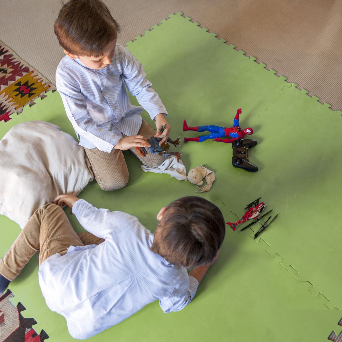 GRE Ensemble de 9 dalles de protection - 81x81cm