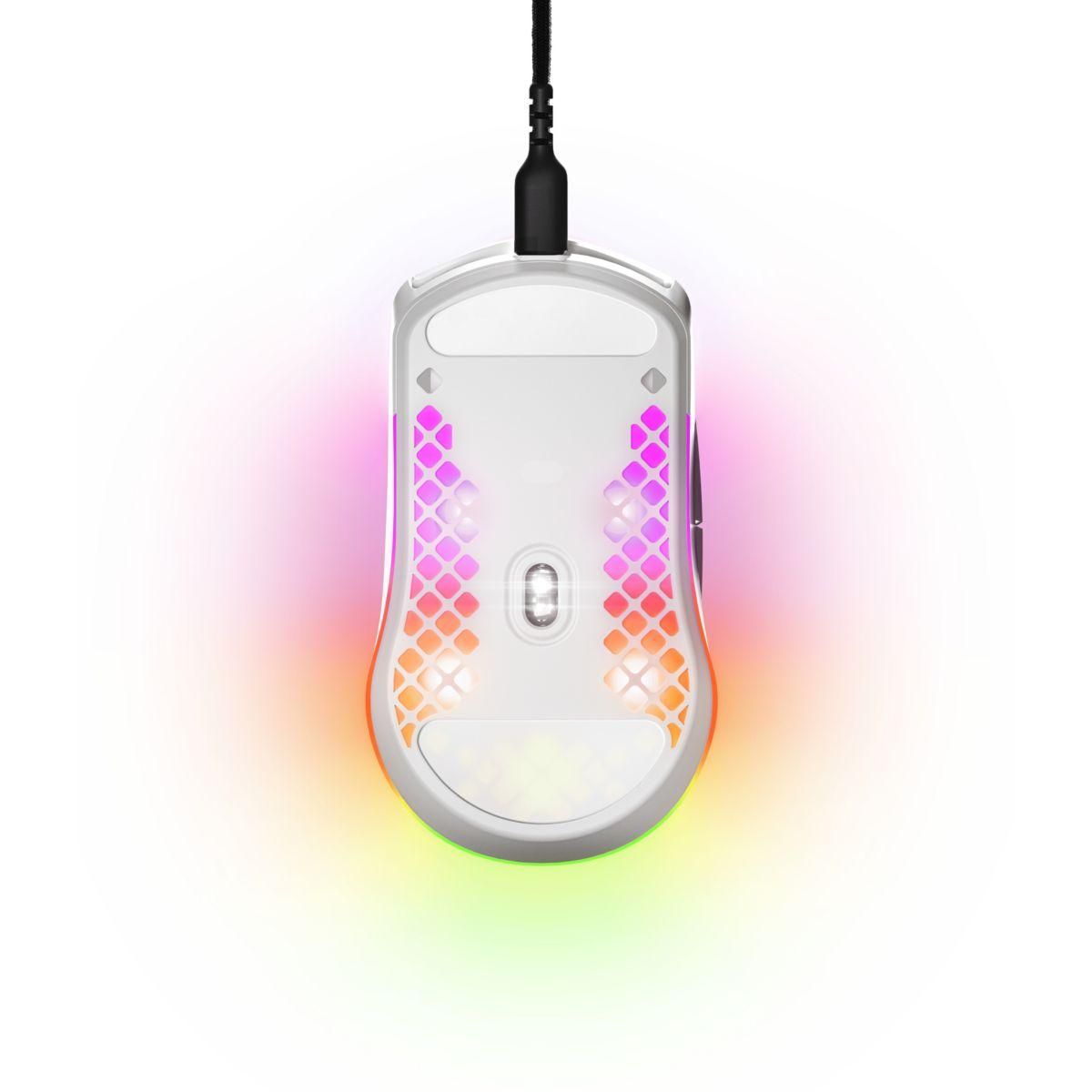 STEEL SERIES Souris Gamer Filaire Aerox 3 White