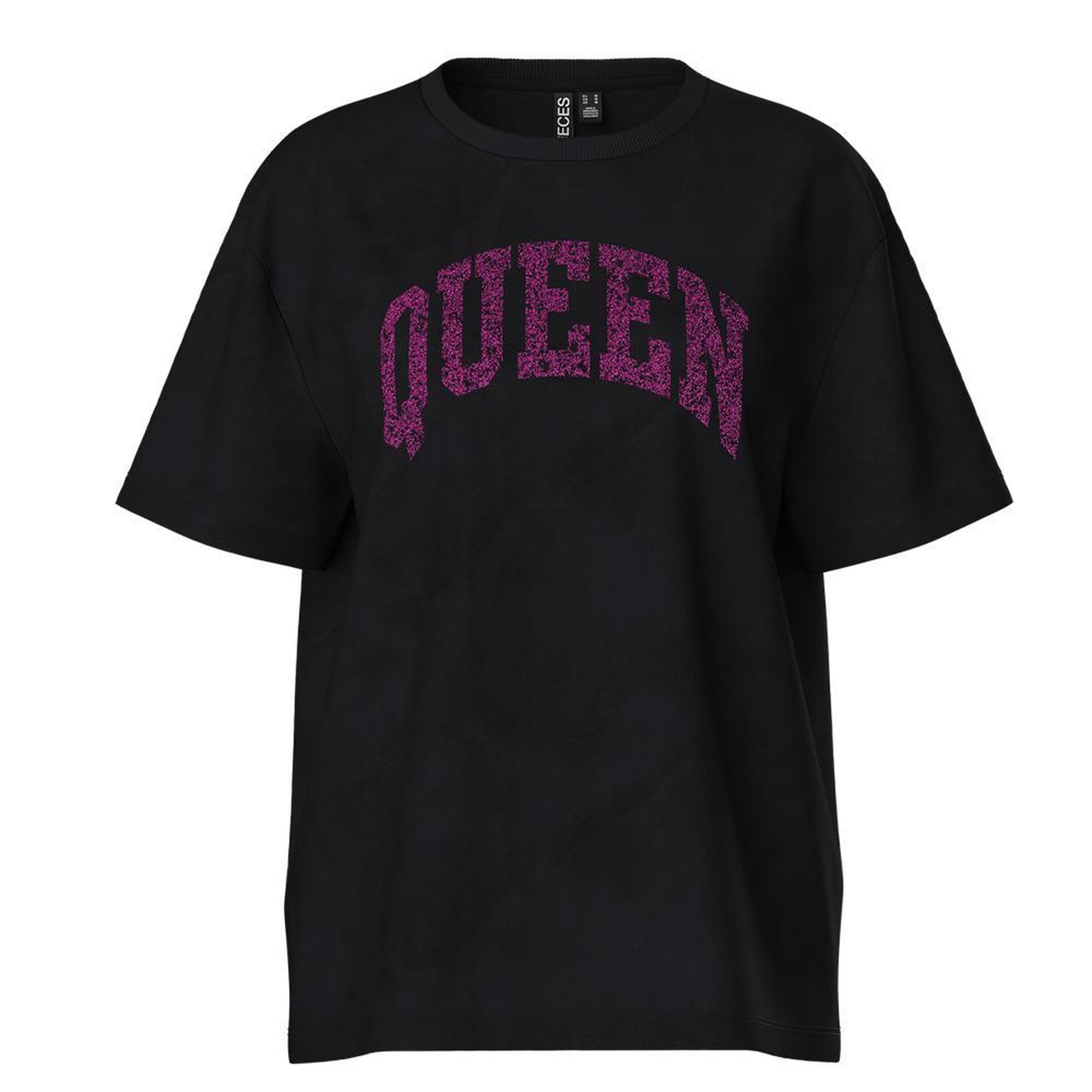 Pieces T Shirt  Femme Pieces Celoise. Coloris disponibles : Gris