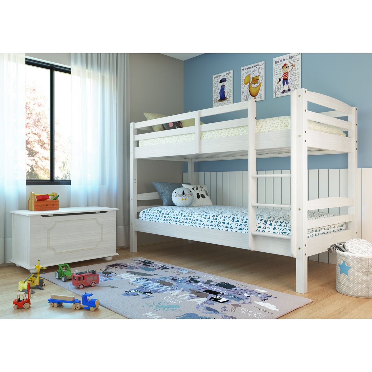 Lit superposé 90 x 190 cm - RICK