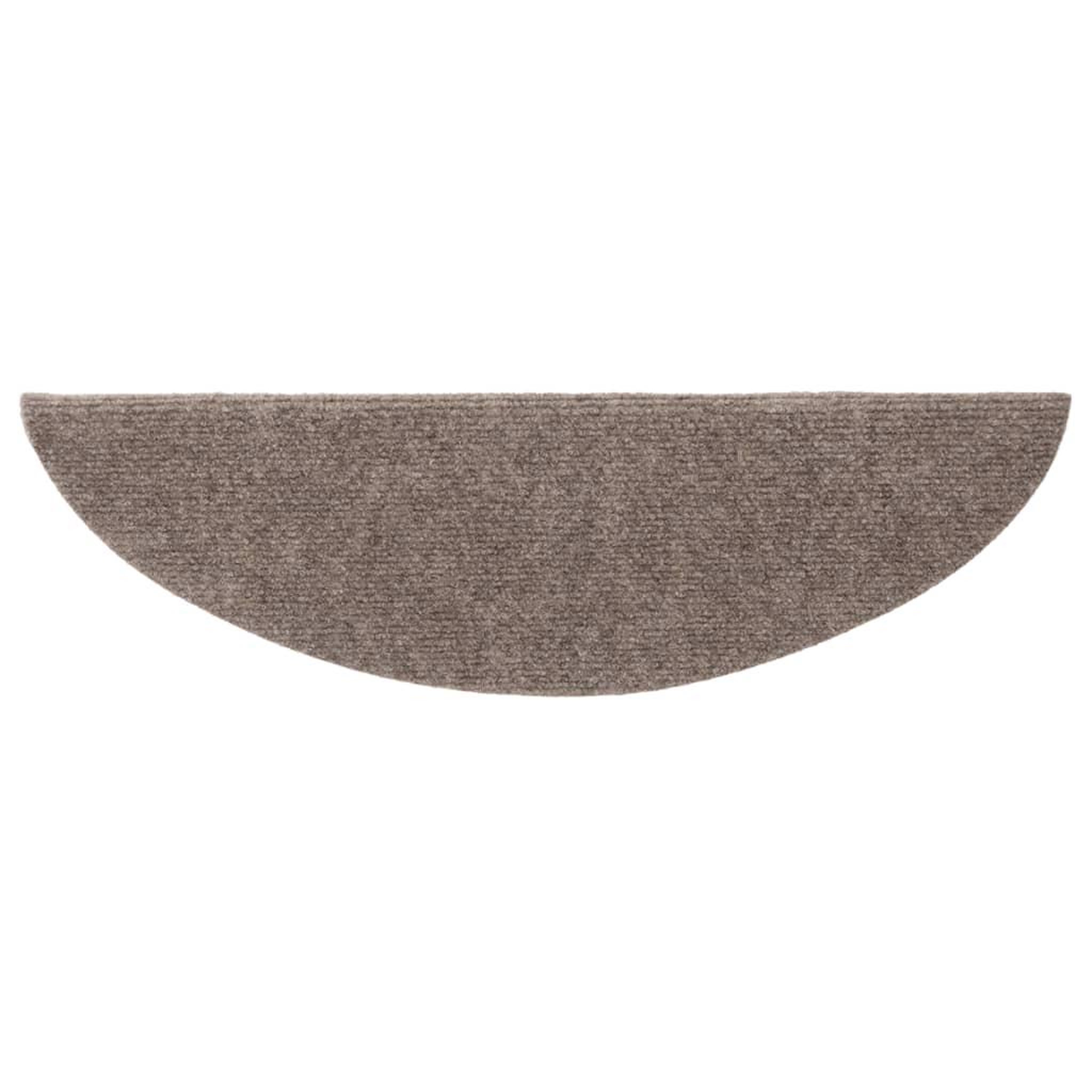 Voir la diapositive 5 : VIDAXL Tapis autoadhesifs de marches 5 pcs Creme 56x17x3 cm Aiguillete