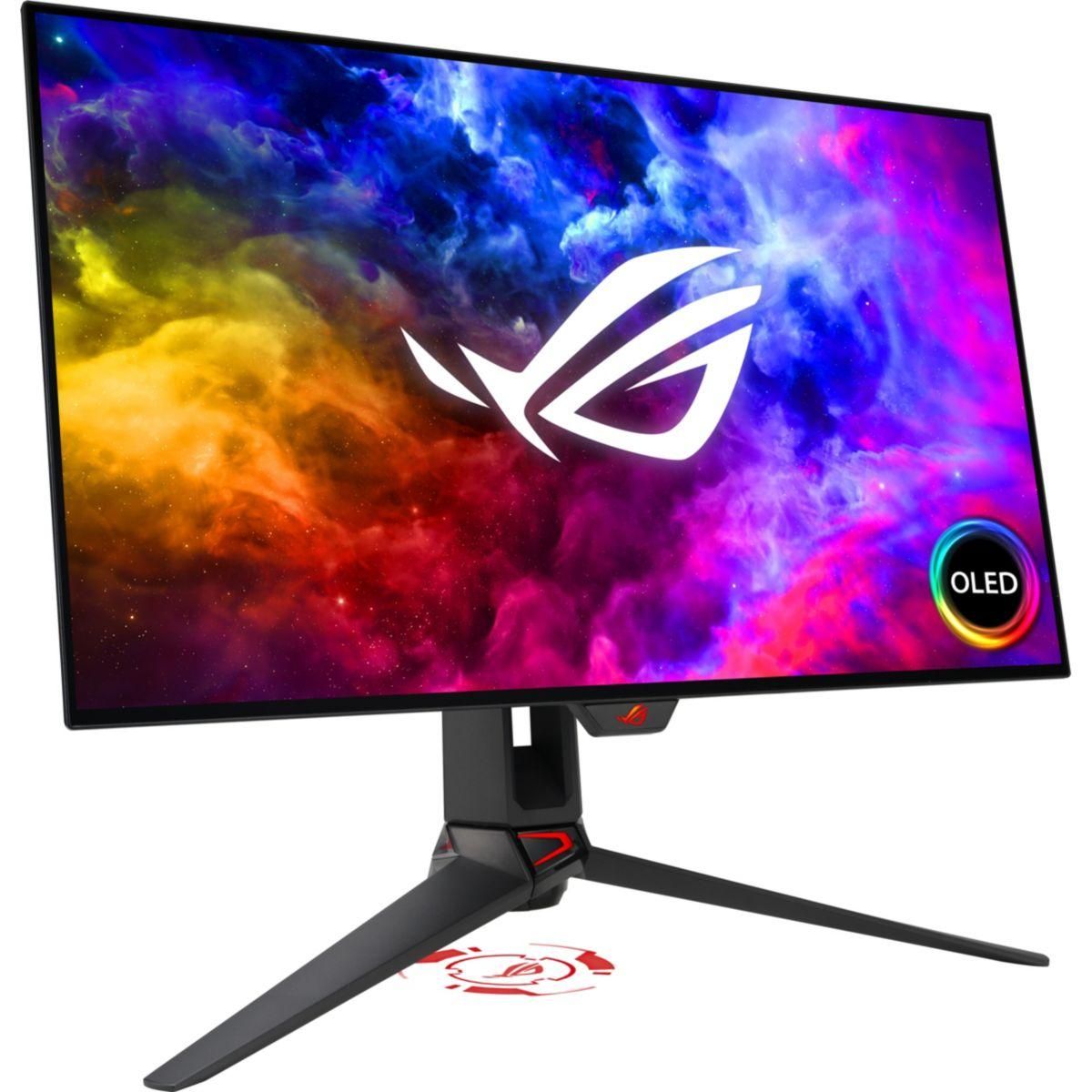 ASUS Ecran PC Gamer ROG SWIFT OLED PG27AQDM Plat  27''