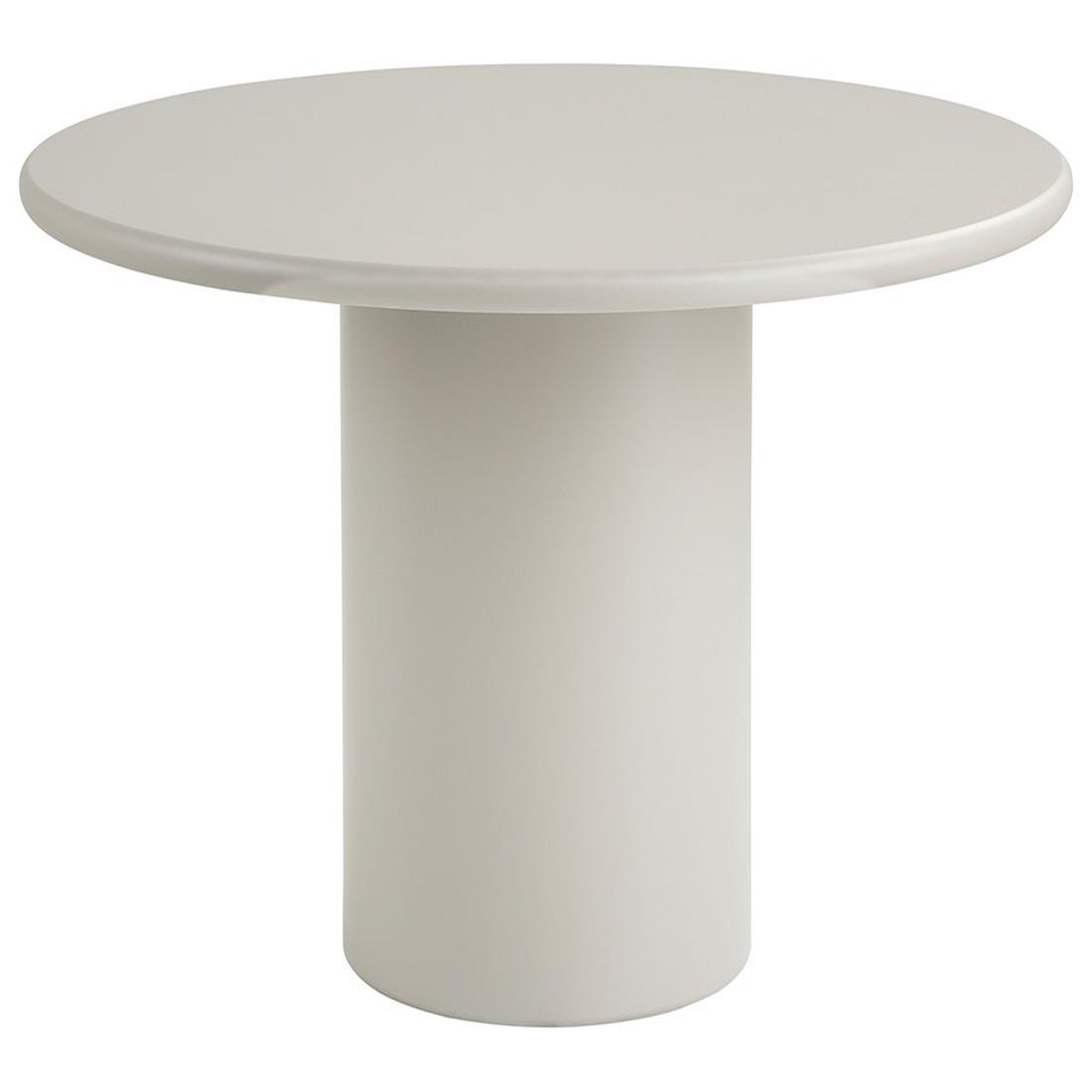 BEST MOBILIER Joyce - table à manger ronde en fsc  100% - 4 personnes. Coloris disponibles : Beige