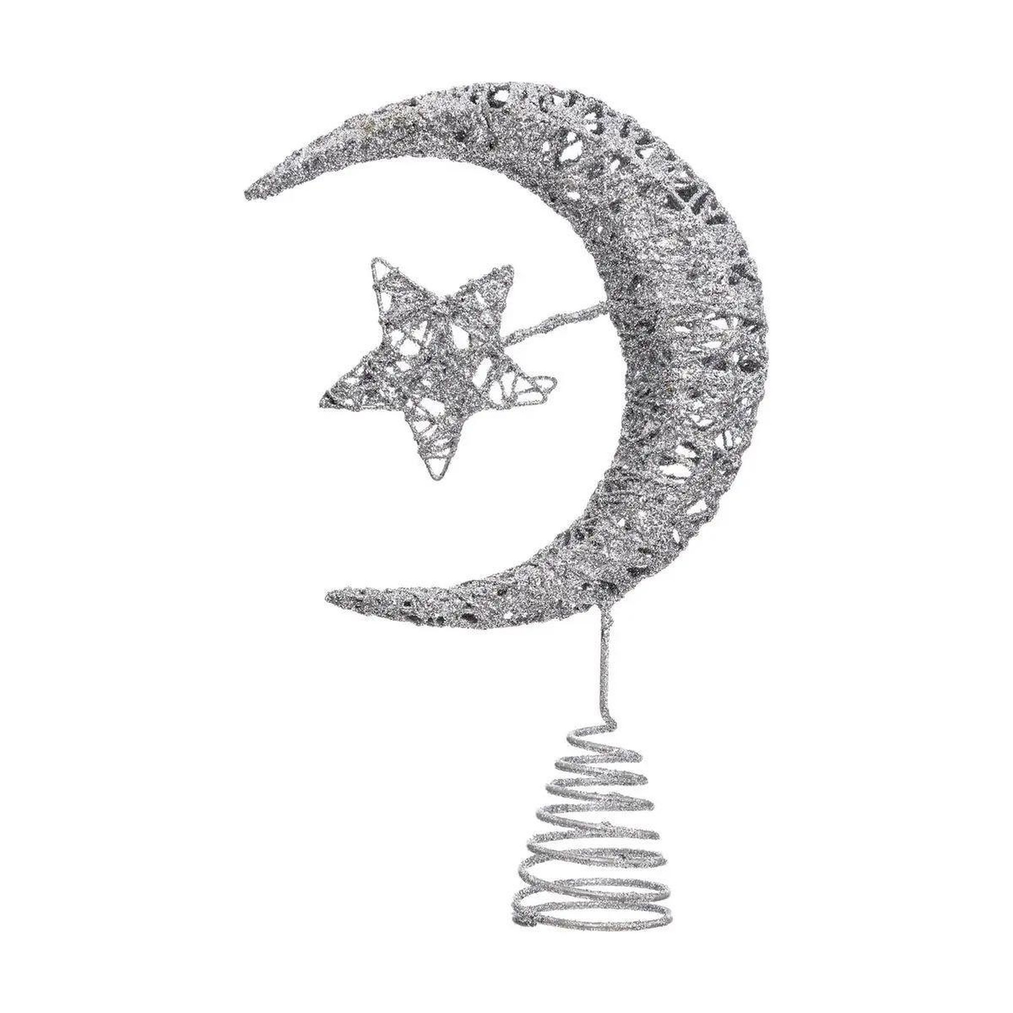 ATMOSPHERA Cimier lune  randonnée des cimes  25cm argent