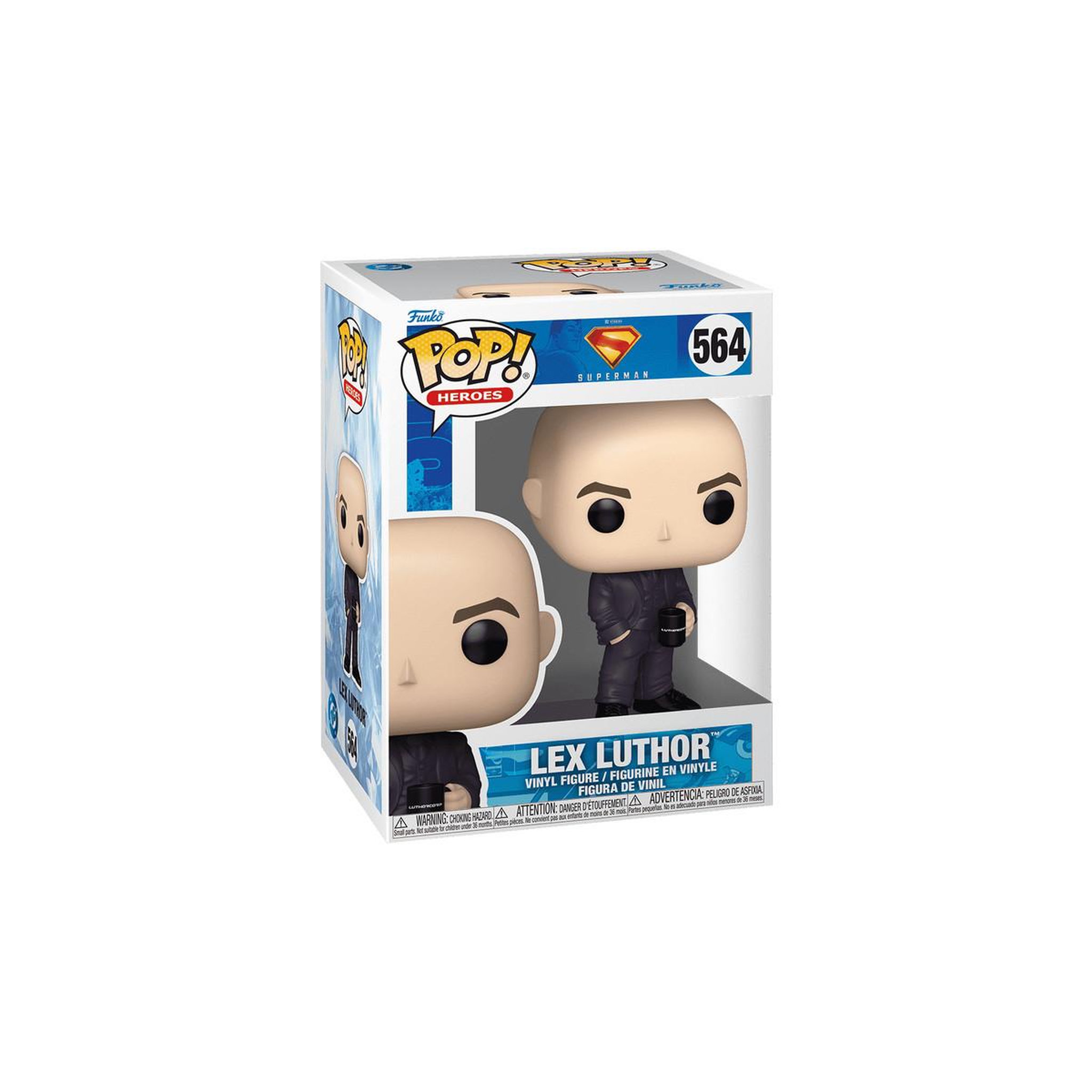 Voir la diapositive 3 : Funko Figurine Funko Pop Heroes Lex Luthor