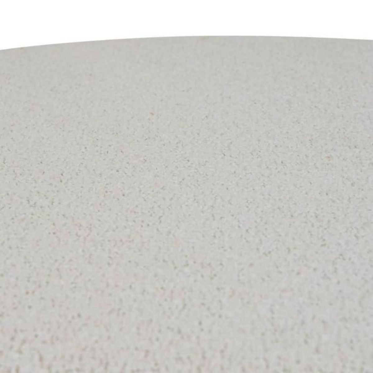 ATMOSPHERA Pouf XL en bouclette NESKY - Blanc