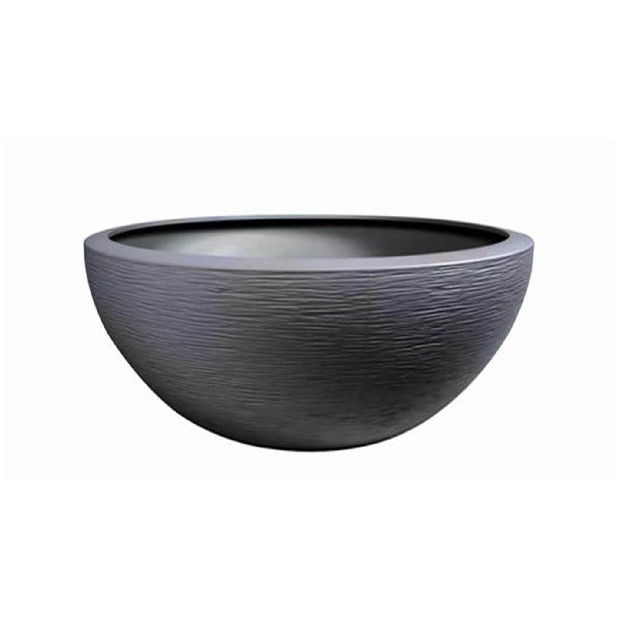 Eda Pot de fleur Vasque Graphit Anthracite - Eda