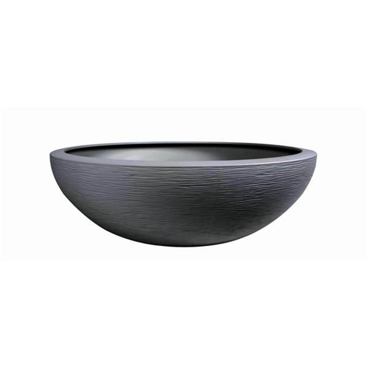 Eda Pot de fleur Vasque Graphit Anthracite - Eda