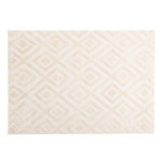 Paris Prix Tapis Shaggy Déco  Pia  200x290cm Beige