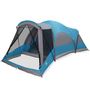 Voir la diapositive 2 : VIDAXL Tente familiale tunnel 8 personnes bleu impermeable