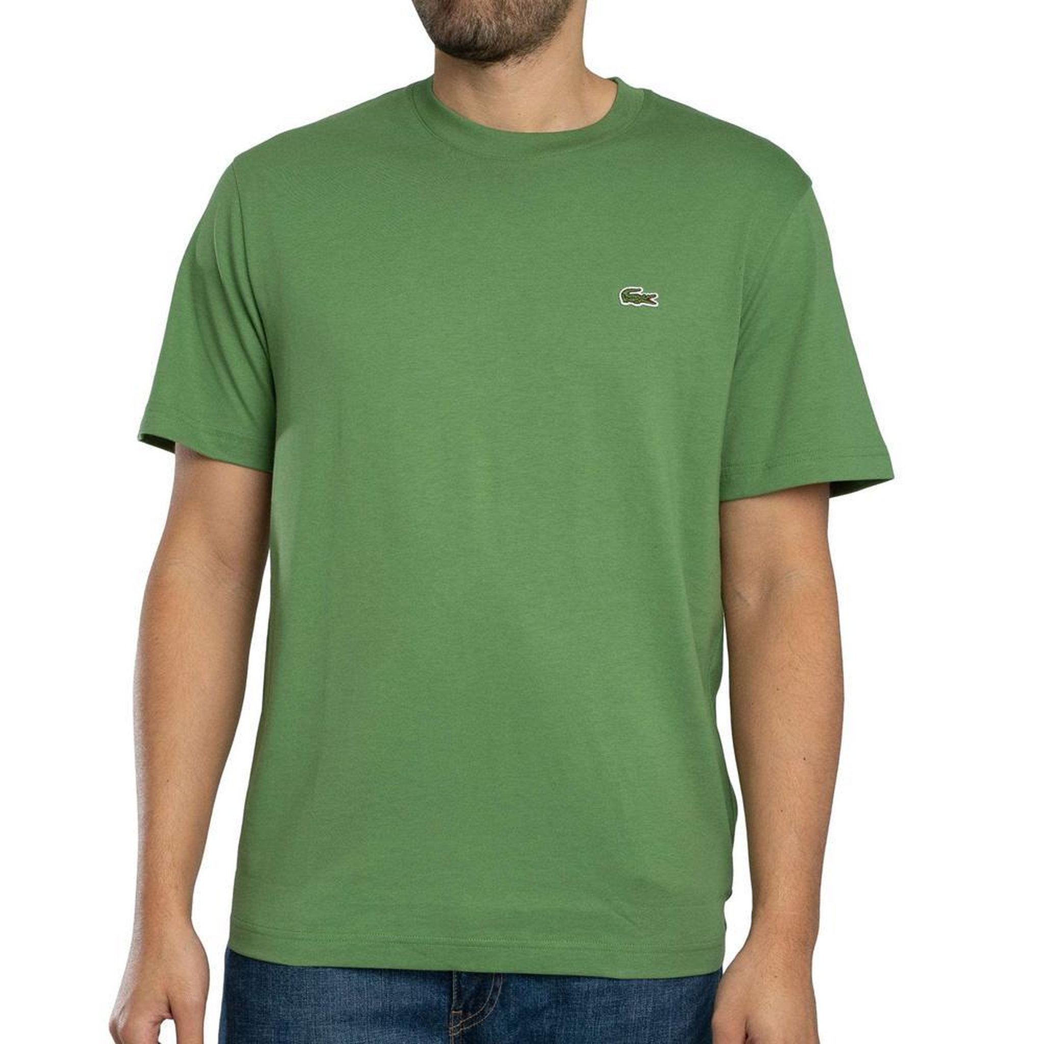 Voir la diapositive 1 : Lacoste T-Shirt Vert Homme Lacoste Essentiel