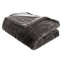 Voir la diapositive 1 : ATMOSPHERA Plaid Fourrure  Manoir  180x230cm Gris