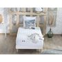 Voir la diapositive 3 : Ensemble Matelas Mousse Accueil Latex 3 Zones + Sommier 90x190 cm Blanc TOULON