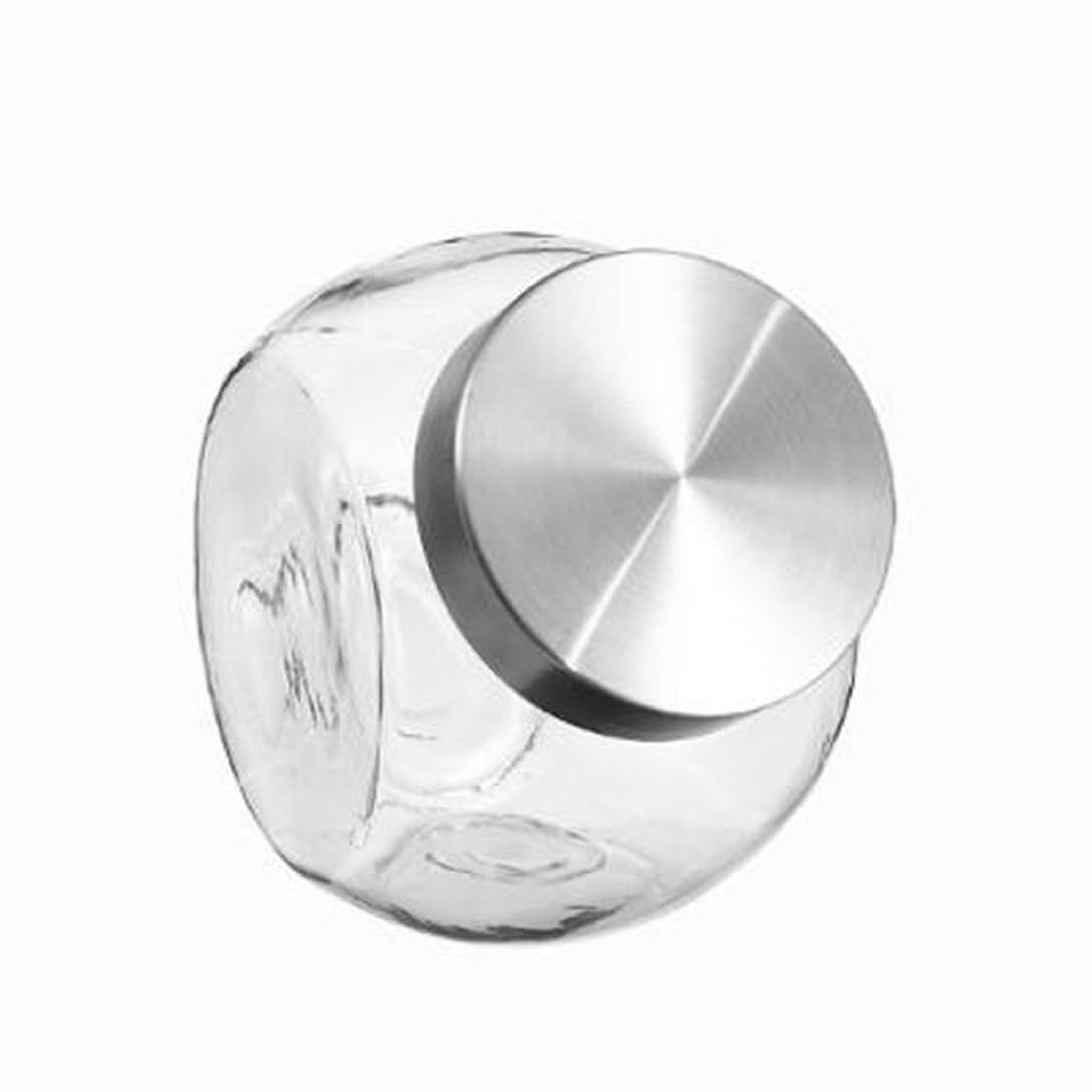 Voir la diapositive 4 : FIVE Bocal en verre  bonbons  650ml transparent