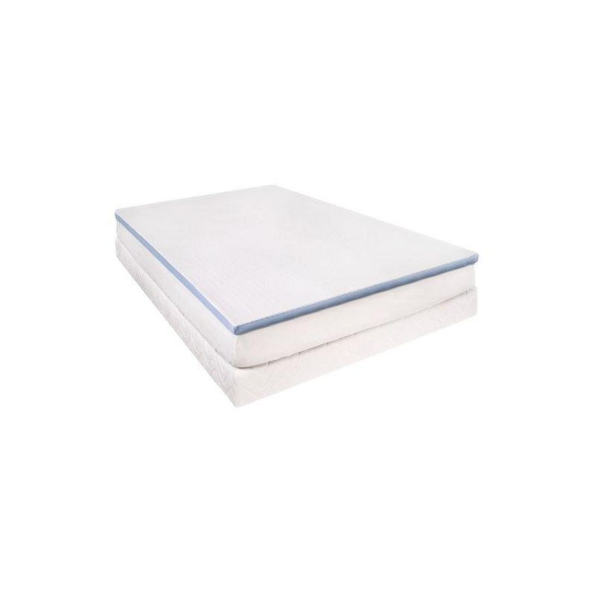 LESTRA Surmatelas Lestra  Fjord Essentiel  à mémoire de forme 90 x 190 cm