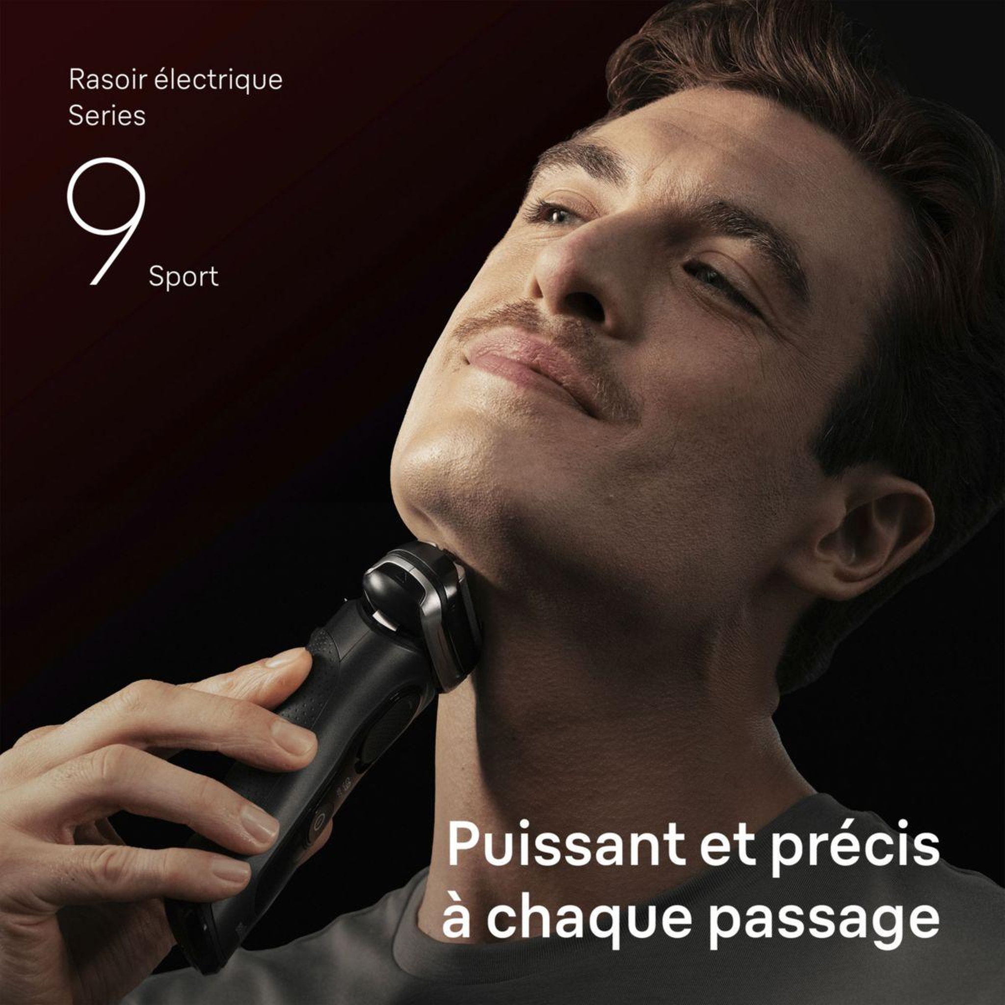 Voir la diapositive 2 : BRAUN Rasoir électrique Serie S9110 Sport