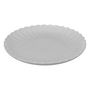 Voir la diapositive 2 : SECRET DE GOURMET Lot de 6 Assiettes Plates  Romy  27cm Blanc