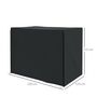 Voir la diapositive 3 : OUTSUNNY Housse de protection balancelle de jardin 3 places - imperméable, anti-UV, zip - dim. 2,20L x 1,25l x 1,72H m - noir