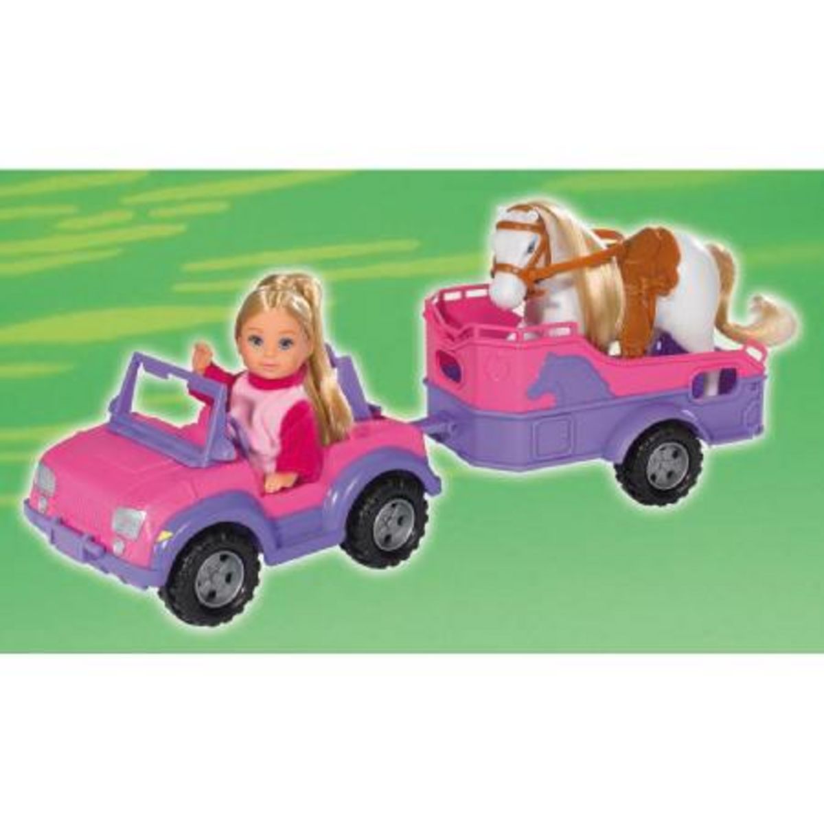 Evi + Jeep + Van + Cheval