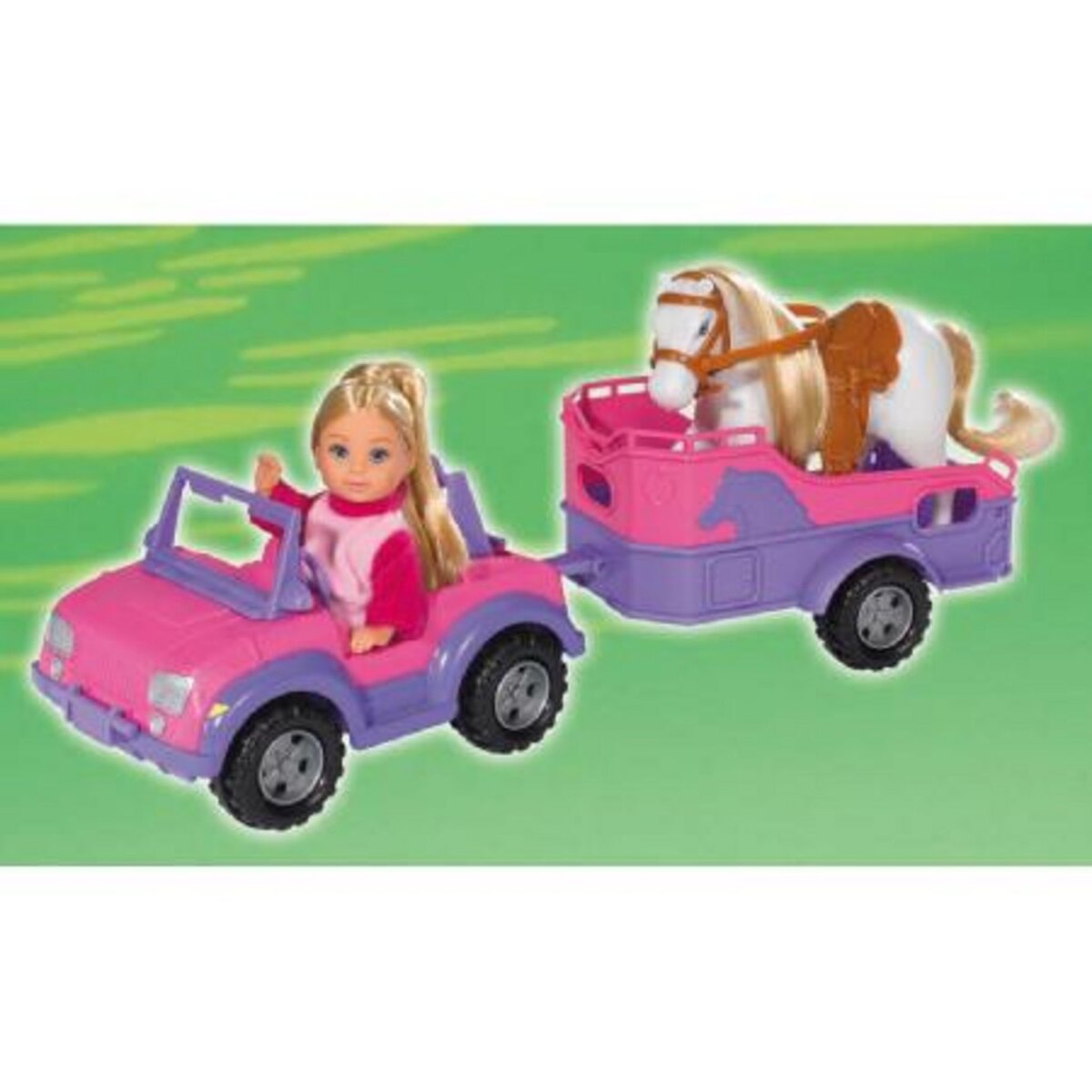 Evi + Jeep + Van + Cheval