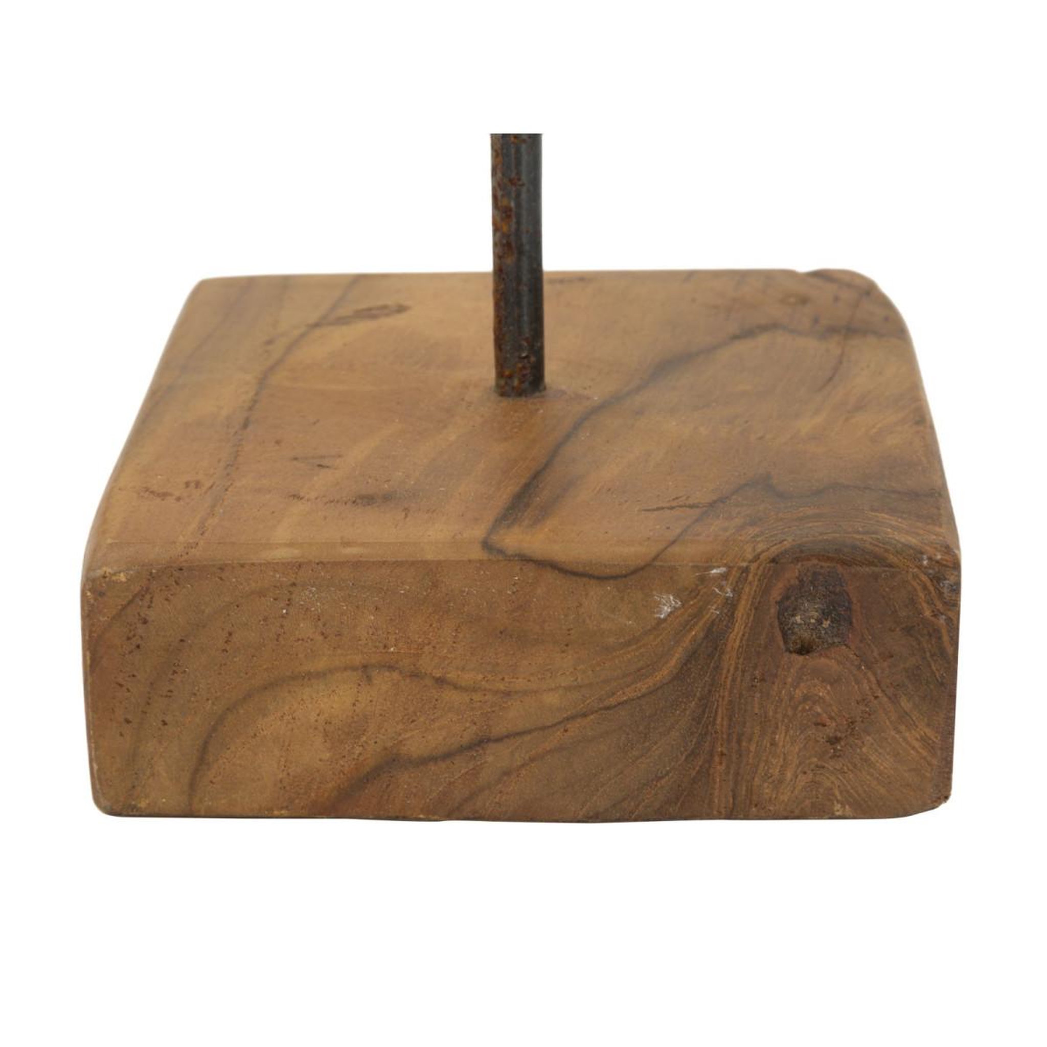 Voir la diapositive 5 : Paris Prix Objet déco en teck  étoile  42cm naturel