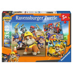RAVENSBURGER puzzle 49 pièces - véhicules de travail / Rubben