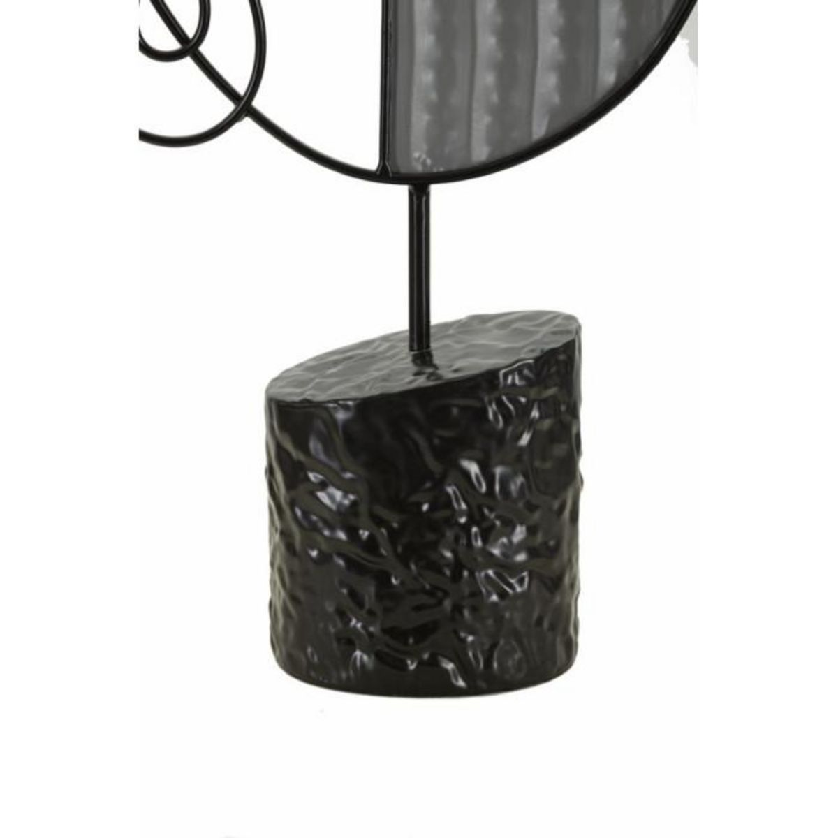 Paris Prix Sculpture Visage Abstrait en Métal  Picassy  49cm Multicolore