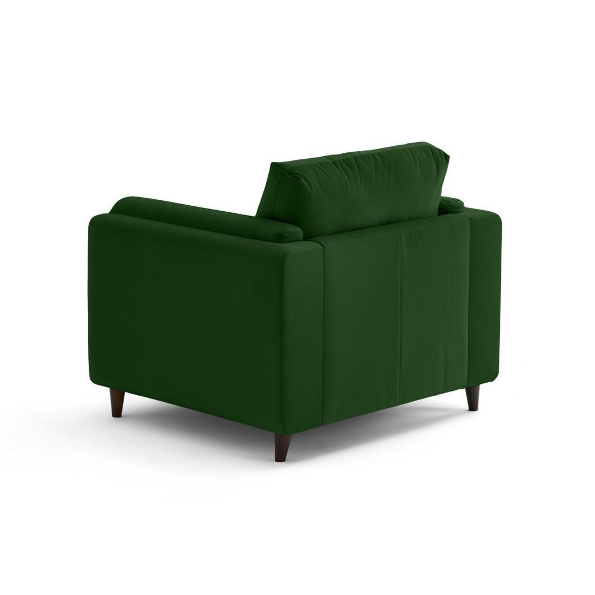 LISA DESIGN Brooke - fauteuil en velours pieds en bois