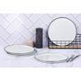 Voir la diapositive 2 : BJORN Assiette PURE Ø27,5cm - 4 pièces - Blanc Neige