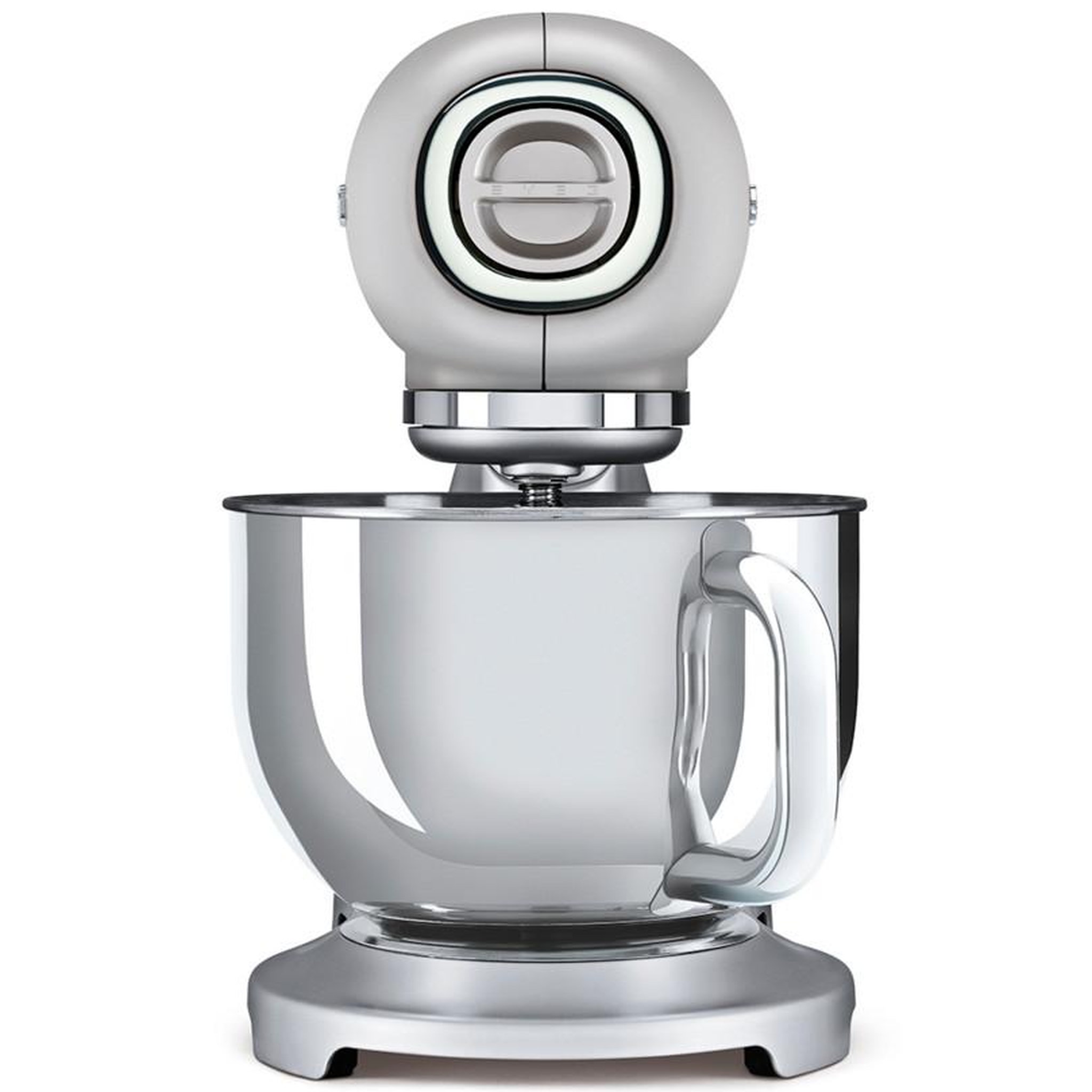 Voir la diapositive 2 : SMEG Robot pétrin sur socle 4,8l 800w gris métal - SMF02SVEU