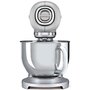 Voir la diapositive 2 : SMEG Robot pétrin sur socle 4,8l 800w gris métal - smf02sveu