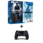 Console PS4 1To Slim UNCHARTED 4 + RISE OF THE TOMB RAIDER + 2eme manette Dualshock 4