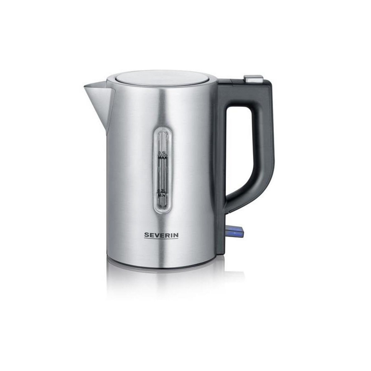 SEVERIN Bouilloire électrique 0.5l 1100w inox/noir - 3647
