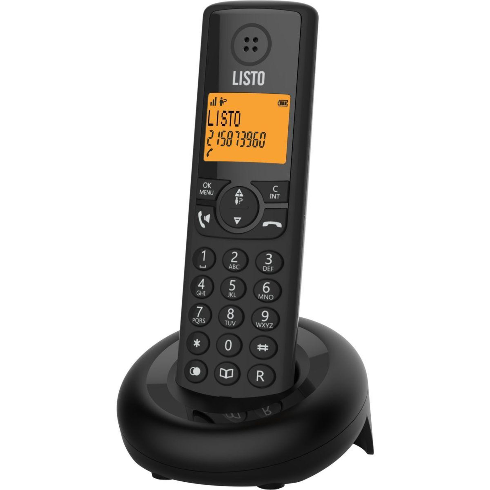 Voir la diapositive 2 : Listo Téléphone sans fil Solo 10.2
