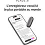 Voir la diapositive 2 : PLAUD DICTAPHONE NotePin Cosmic Gray & accessoires