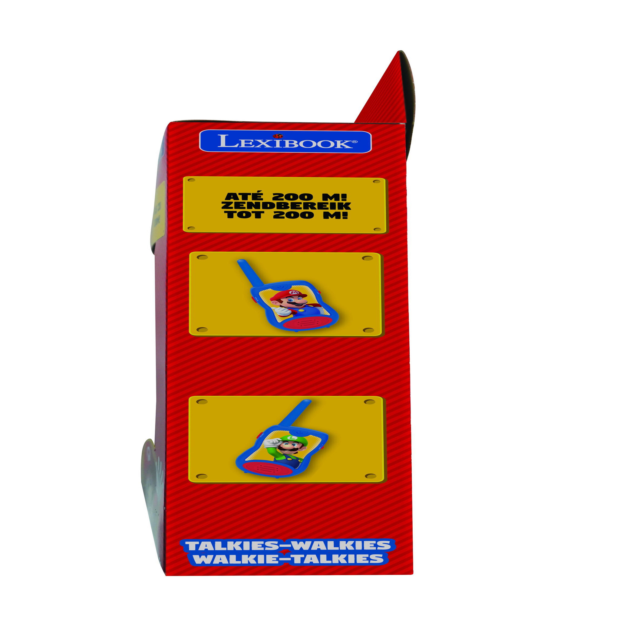 Voir la diapositive 6 : Lexibook Talkies-Walkies Super Mario portée 200m